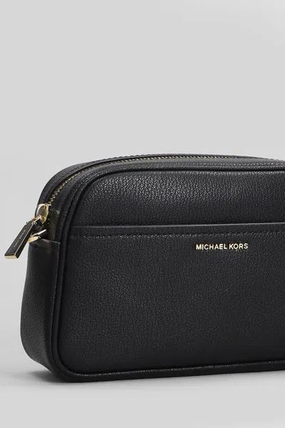 Michael Kors Jet Set Shoulder Bag In Black
