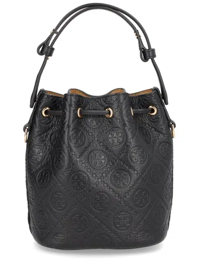 Tory Burch T-monogram Bag In Black