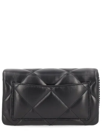 Tory Burch "kira" Wallet With Chain In Black