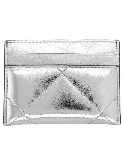 Tory Burch Kira" Card Holder In Silver