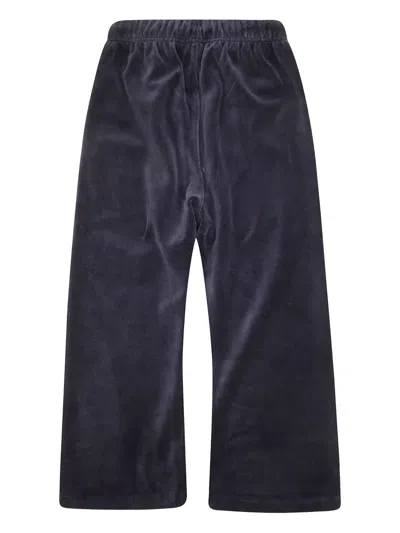 Essentials Drawstring-fastening Track Pants In Blue
