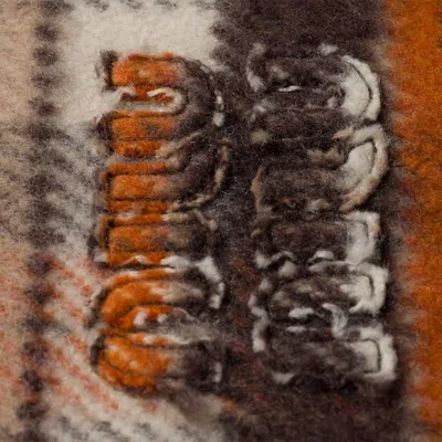 Miu Miu Wool And Cashmere Scarf In Brown