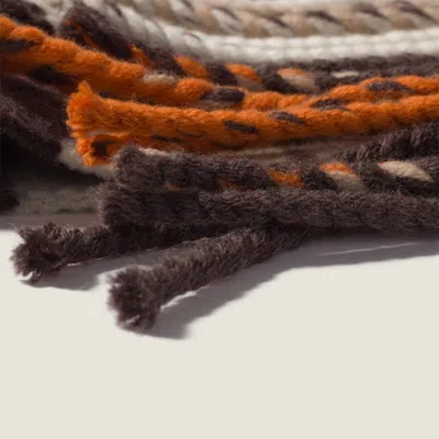 Miu Miu Wool And Cashmere Scarf In Brown