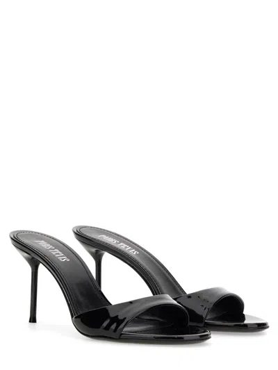 Paris Texas Mule Lidia In Black