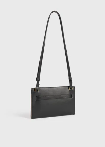 Totême Womens Toteme Belted Leather Cross Body Bag In Black
