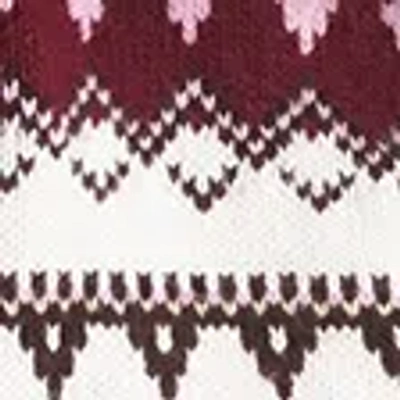 Abercrombie & Fitch Fairisle Collared Cardigan In Multi