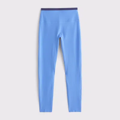 Abercrombie & Fitch Ypb Studioflex 7/8-length Legging In Blue