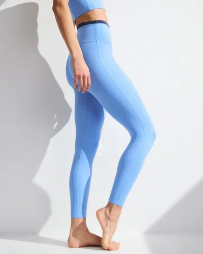 Abercrombie & Fitch Ypb Studioflex 7/8-length Legging In Blue