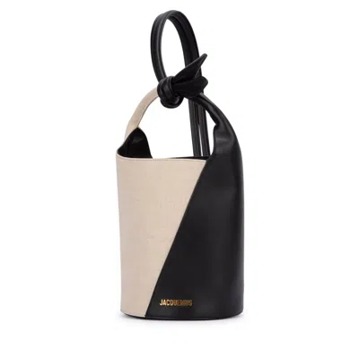 Jacquemus Le Petit Tourni In Black