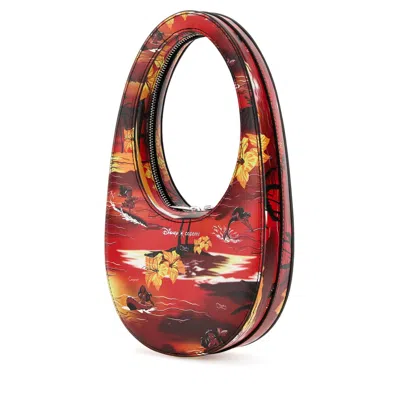 Coperni Mini Tropical Swipe Printed Synthetic Leather Handbag