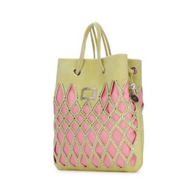 Roger Vivier Inspired Mini Handbag In Multi