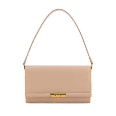 Dolce & Gabbana Powder Pink Leather Marlene Clutch
