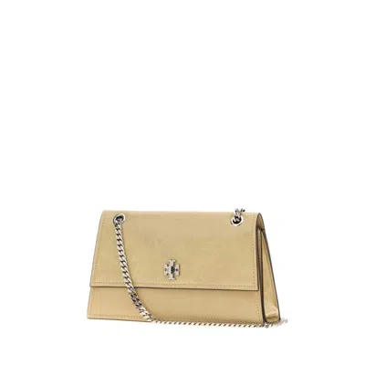 Tory Burch Beige Leather Crossbody Bag In Sand