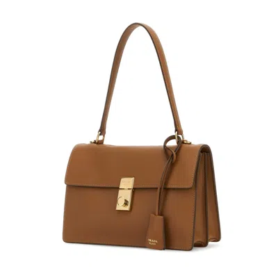 Prada Camel Leather Handbag