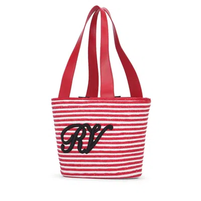 Roger Vivier Rv Straw Panier Small