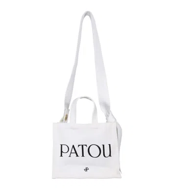 Patou Logo Print Tote Bag