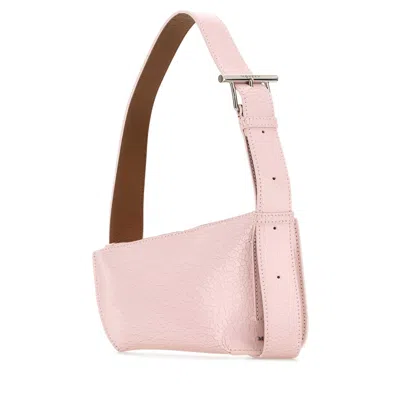 Alexander Mcqueen Pink Leather Sling T-bar Crossbody Bag