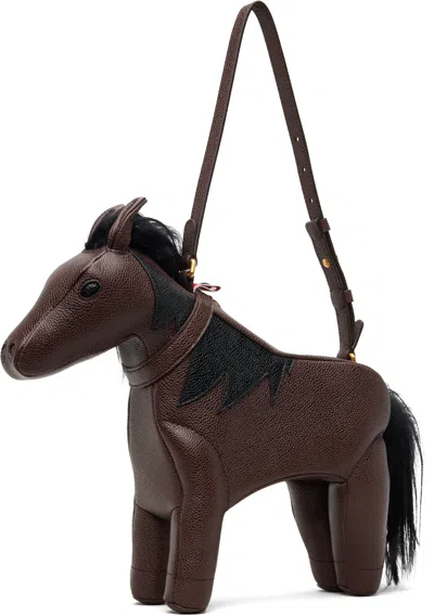 Thom Browne Brown Baby Horse Bag