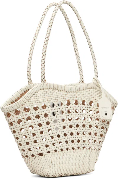 Osoi Off-white Lip Shoulder Bag In White