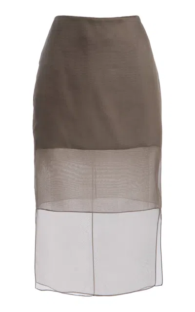Brandon Maxwell Moda Operandi In Brown