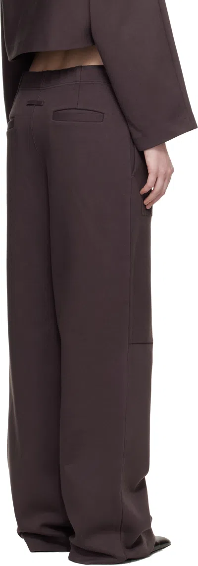 Jean Paul Gaultier Brown 'the Embossed Gaultier' Lounge Pants