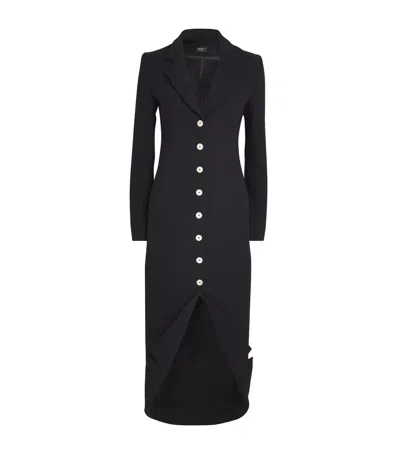 A.w.a.k.e. Blazer Midi Dress In Black
