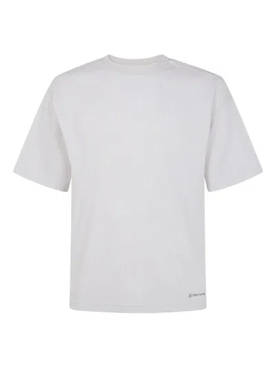 Snow Peak Ribbed T-shirt In Brown