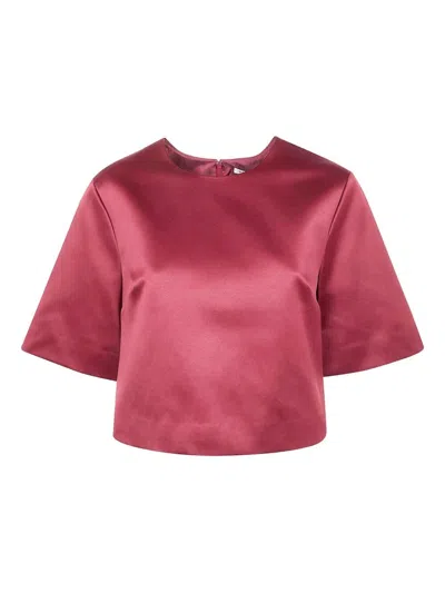 By Malene Birger Hania Top Cabernet In Burgundy