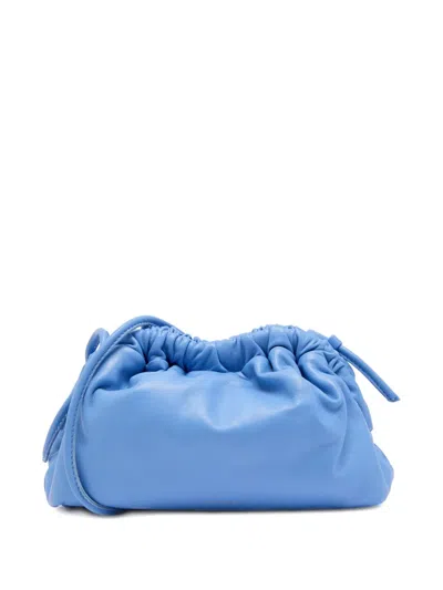 Mansur Gavriel Mini Cloud Clutch Bag In Blue