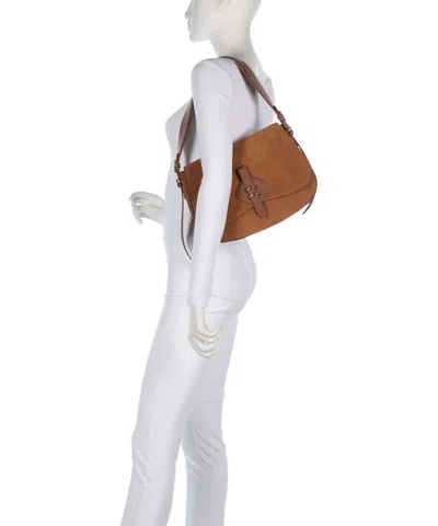 Marc Jacobs Flip-top Shoulder Bag In Brown