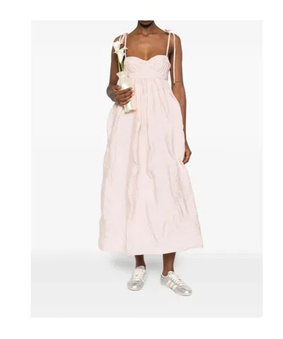 Cecilie Bahnsen Strappy Dress In Pink