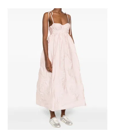 Cecilie Bahnsen Strappy Dress In Pink