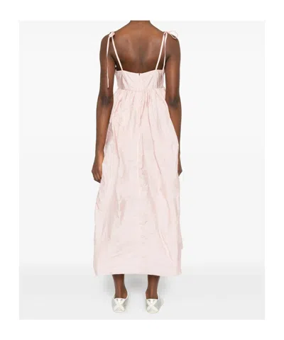 Cecilie Bahnsen Strappy Dress In Pink