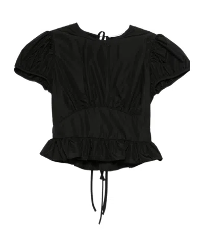 Cecilie Bahnsen Sleeveless Top In Black