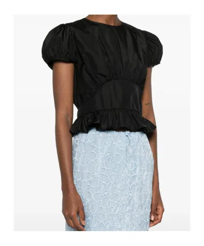 Cecilie Bahnsen Sleeveless Top In Black