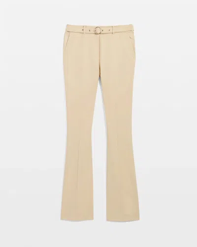 White House Black Market Mid-rise Piper Flare Pants In Brown