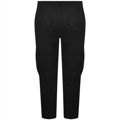 Tommy Jeans Otis Canvas Cargo Trousers Black In Black