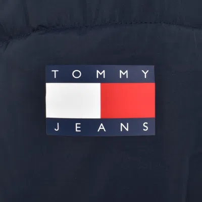 Tommy Jeans Dna Collar Puffer Jacket Navy In Blue