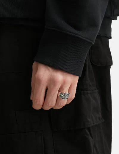 Twojeys Axis Ring In Silver