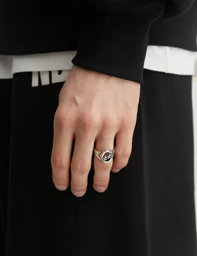 Twojeys Link Stars Ring  Silver In Silver