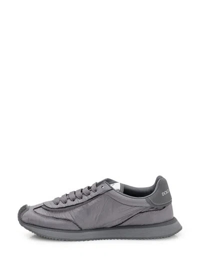 Dolce & Gabbana Low Sneaker Ny In Gray