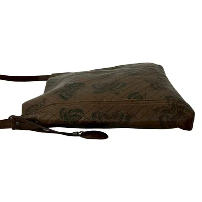 Pre-owned Bottega Veneta Brown Leather Shoulder Bag ()
