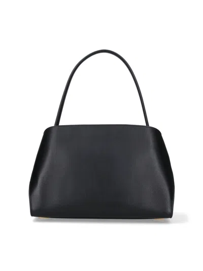 Ferragamo Medium Bag In Black