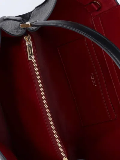 Ferragamo Medium Bag In Black