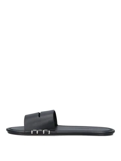 Jw Anderson Womens Loafer Slides In Black In Black