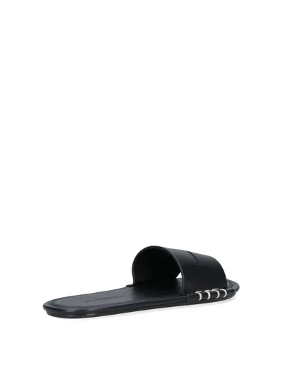 Jw Anderson Womens Loafer Slides In Black In Black