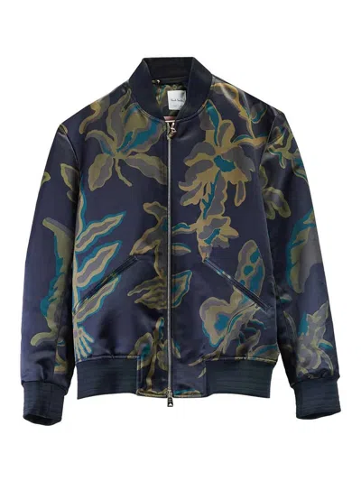 Paul Smith Bohemia Patterned Bomber Jacket In Multi