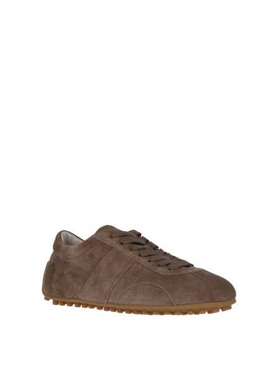 Tod's Women Brown Suede Sneakers, 3.5 Luxury Sneakers For Women Darveys