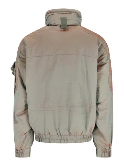 Vivienne Westwood Nevada Bomber Cangiante Gabardine Sage-green 52 Men