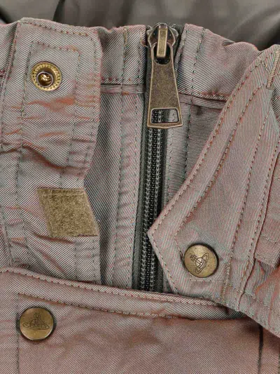 Vivienne Westwood Nevada Bomber Cangiante Gabardine Sage-green 52 Men